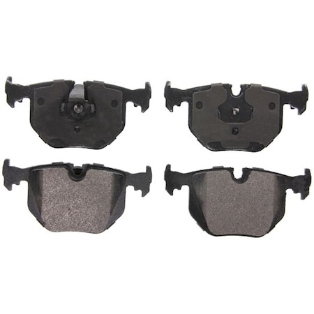Wagner Brakes Semi-Met Disc Pad Set, Zx683 ZX683